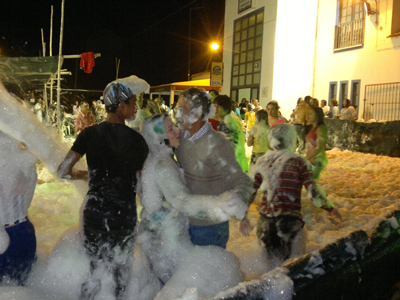 festa da espuma