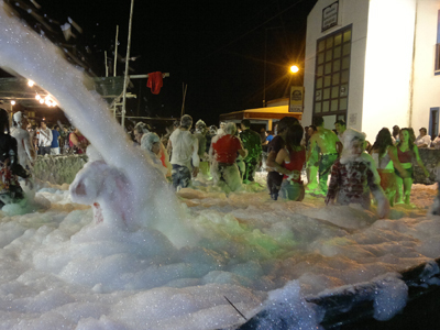 festa da espuma